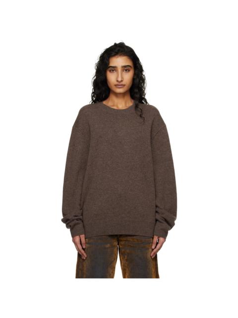 Acne Studios Brown Cashmere Sweater