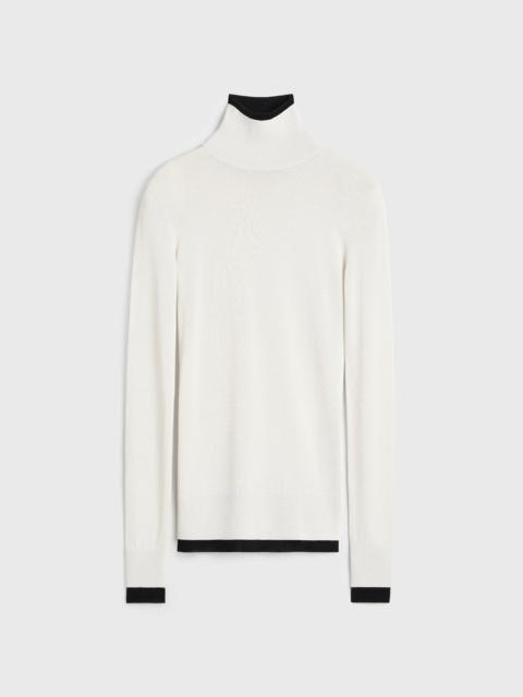 TOTEME Fitted ribbed top off-white
