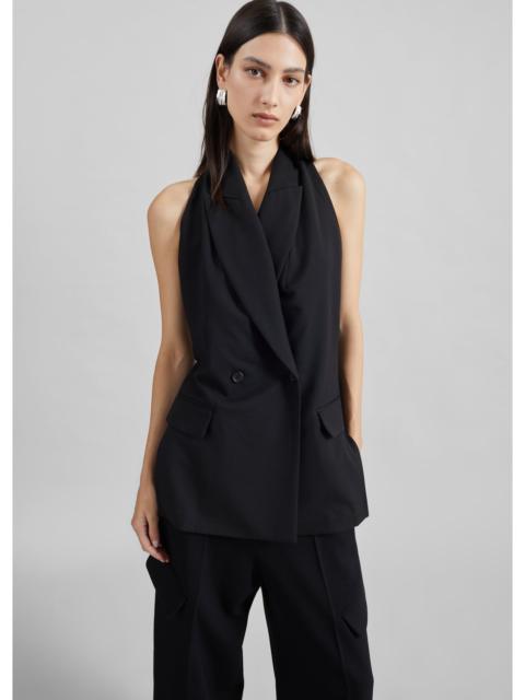 beaufille Beaufille Amari Halter Vest - Black