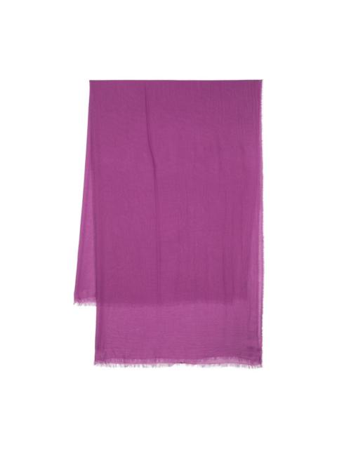 Faliero Sarti Tobia frayed scarf