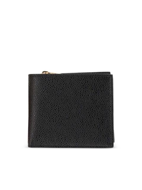 Thom Browne pebble-grain coin purse bifold