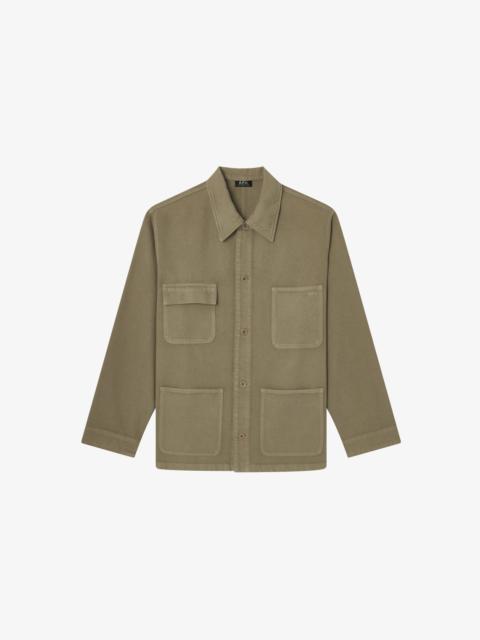 A.P.C. LOOSE-FIT OVERSHIRT-JACKET