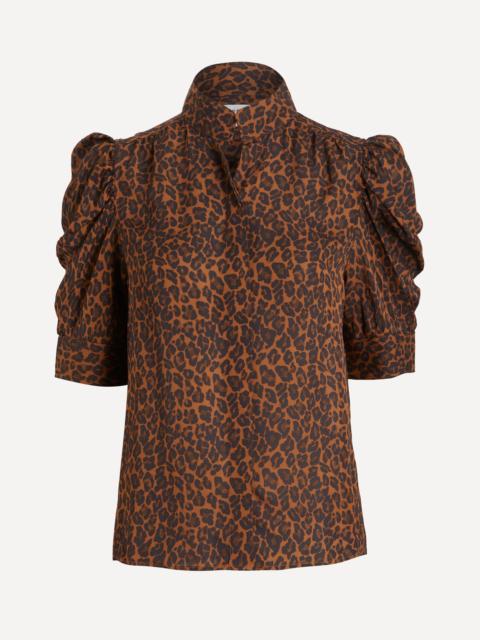 FRAME Gillan Silk Blouse