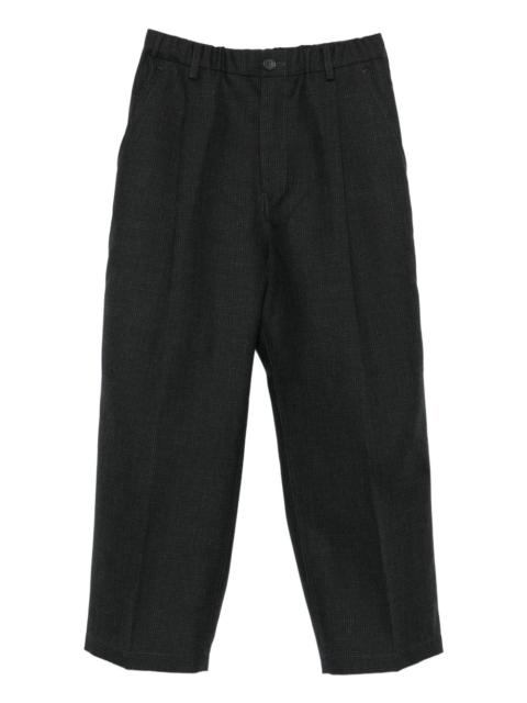 SOFIE D'HOORE checked pleated trousers