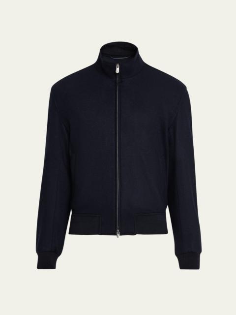 Ralph Lauren Men's Double-Face Cashmere Full-Zip Jacket
