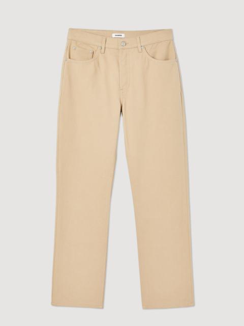 Sandro Straight cotton jeans