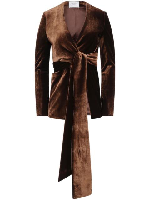 GALVAN Winter Sun velvet jacket