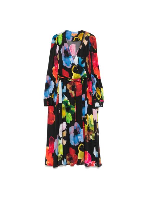 STINE GOYA voluminous v neck dress