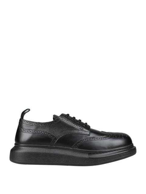 Alexander McQueen Black Men's Laced Shoes
