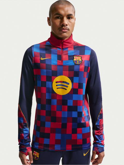 Nike FC Barcelona Strike Home Men's Nike Dri-FIT Soccer Pre-Match Knit Drill Top
