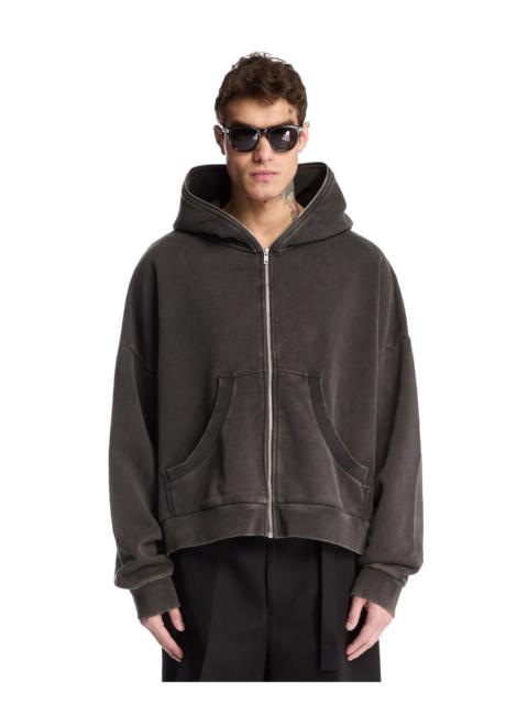 Black Eternal Zip Hoodie