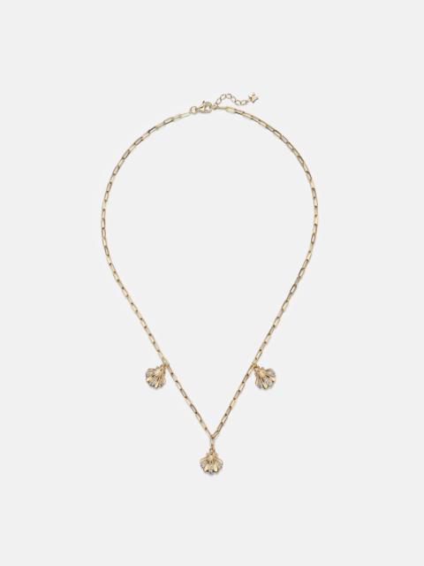 MATEO 3 Petite Venus Shell 14kt gold (585/1000) necklace with diamonds