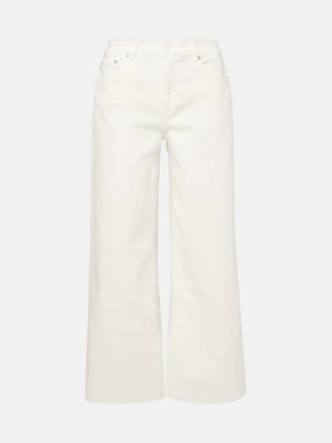 AG Jeans Saige high-rise wide-leg jeans