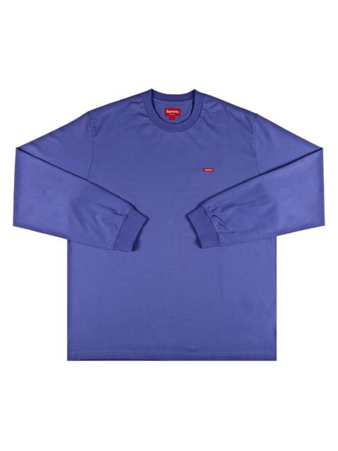 Supreme Small Box Long-Sleeve Tee 'Dusty Purple'