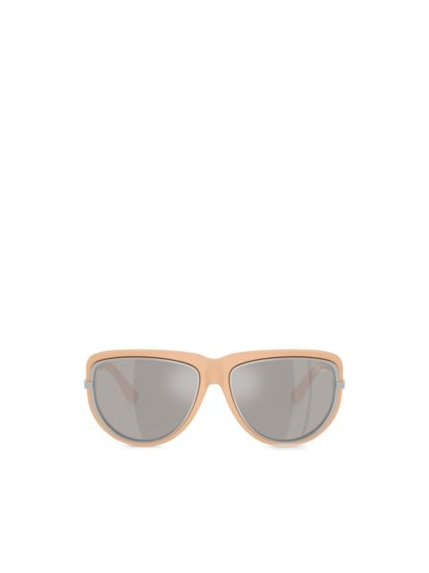 Burberry geometric-frame sunglasses