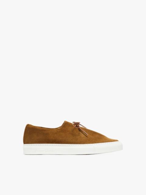 Mackintosh JACQUES SOLOVIÈRE TOBACCO SUEDE SNEAKERS