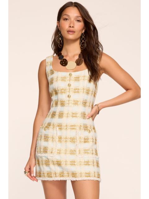 RAMY BROOK Michaela Lurex Tweed Mini Dress