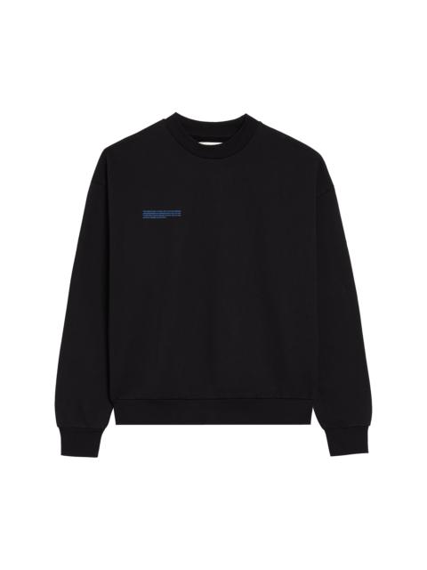 Mens In Conversion Cotton Sweatshirt - Black