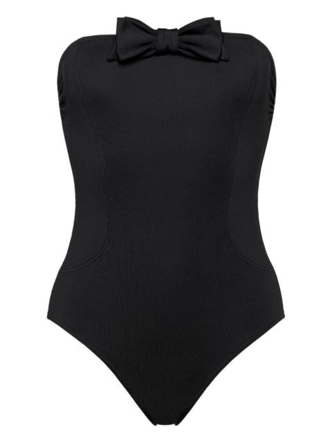 ERES Dresscode bow-detail strapless swimsuit