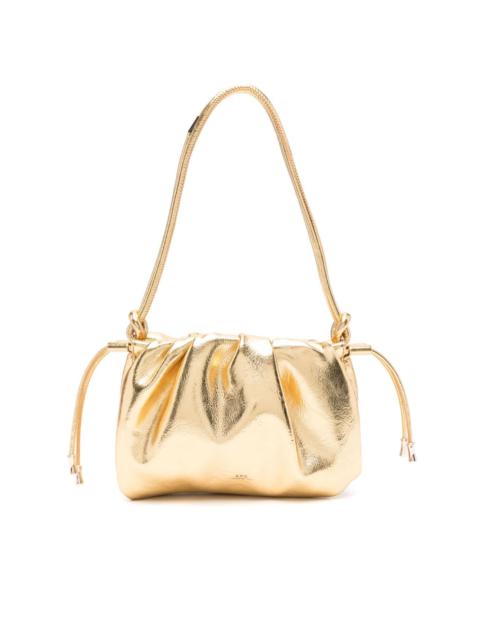 A.P.C. Ninon metallic-effect shoulder bag