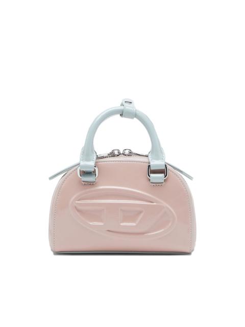 Diesel 1DR Dome embossed crossbody bag