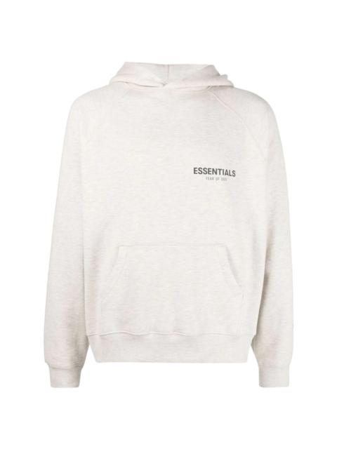 ESSENTIALS logo-print hoodie