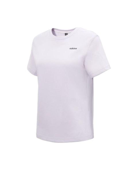 (WMNS) adidas Sportswear T-Shirt Asia Sizing 'White' JI6455