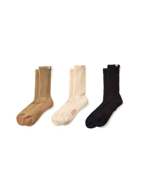 ROTOTO® Everyday Cotton Cashmere Loose Pile Crew Socks