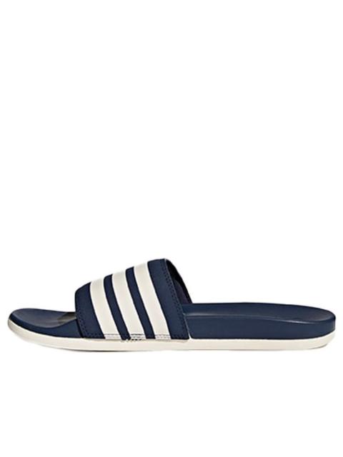 adidas adidas Adilette Cloudfoam Plus Stripe 'Navy' AP9970