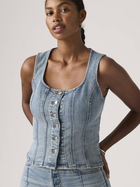Levi's SCULPTED SLEEVELESS TOP