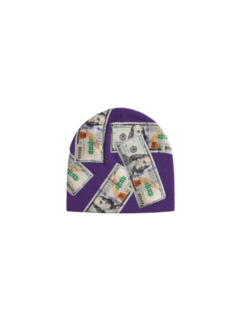 Supreme Money Beanie "FW26 - Purple" SU28358