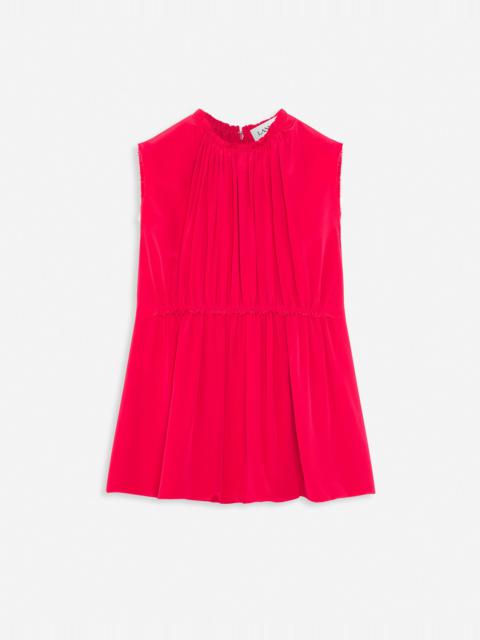 Lanvin FITTED SLEEVELESS TOP