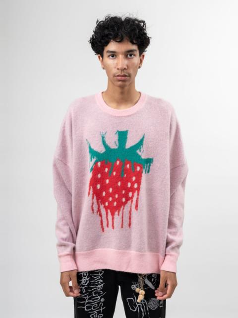 KIDILL Pink Fresh Jacquard Knit Pullover