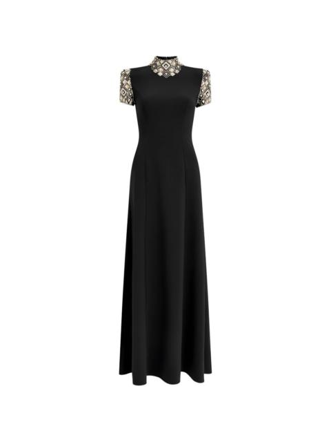 JENNY PACKHAM Pricile embellished collar dress