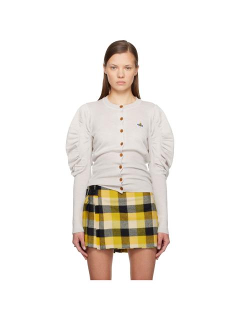 Vivienne Westwood Gray Eli Cardigan