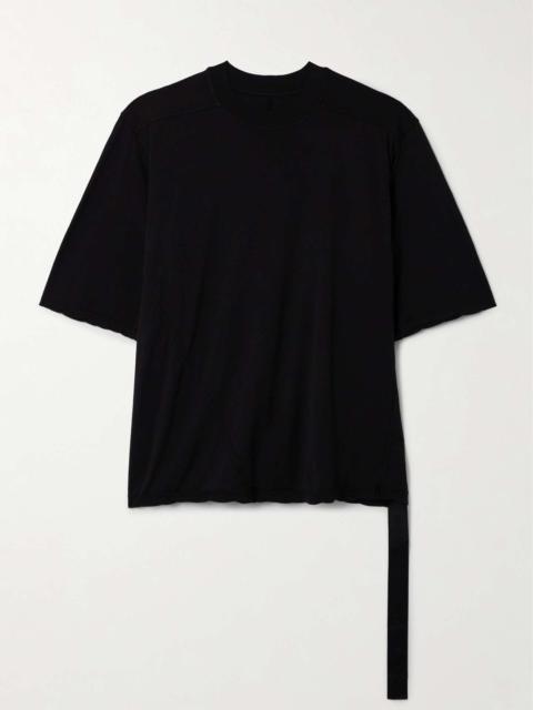 Rick Owens DRKSHDW Walrus paneled cotton-jersey T-shirt Black