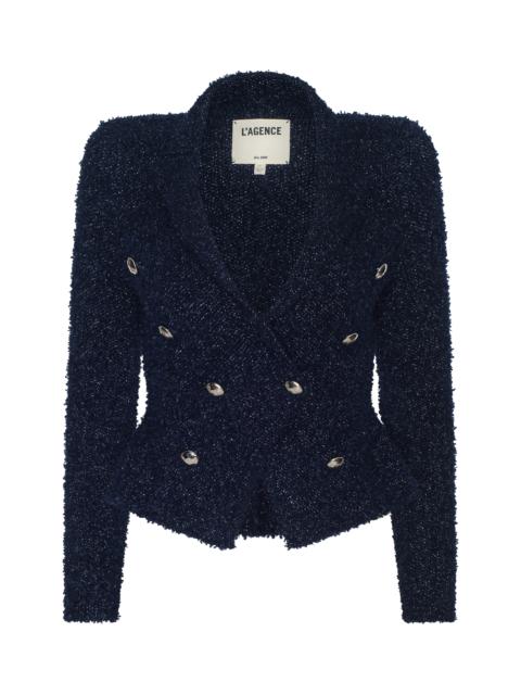 L'AGENCE Bethany Knit Blazer