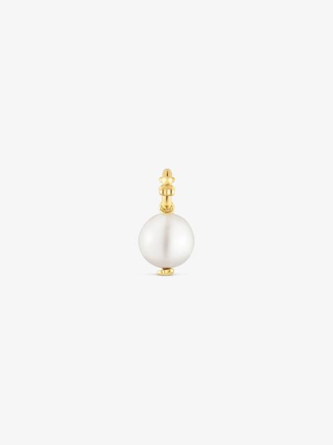 TOUS Small 18K gold vermeil Pendant with pearl Medallions