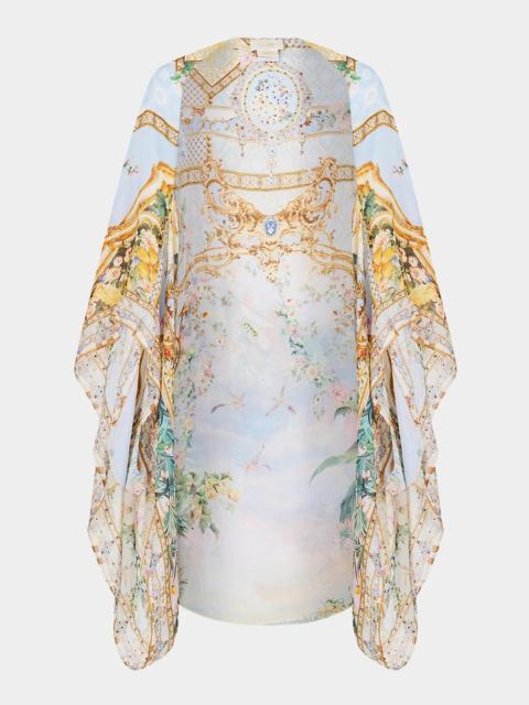 CAMILLA Sisi Society Silk Chiffon Shrug