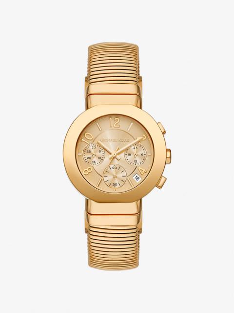 MICHAEL KORS Gramercy Gold-Tone Watch