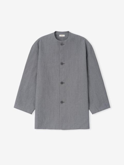 Fear of God Wool Linen Collarless Sport Jacket