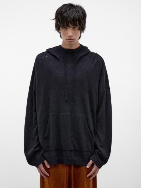 CASEY/CASEY Night Alpaca-Wool Knit Hoodie