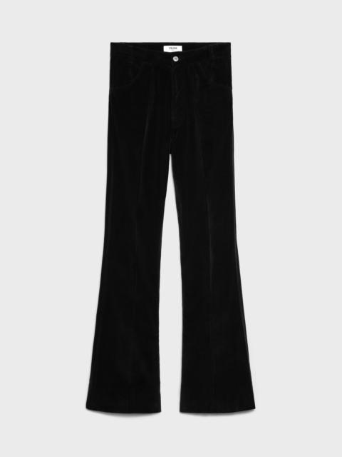 CELINE FLARE JEANS 005 IN velvet