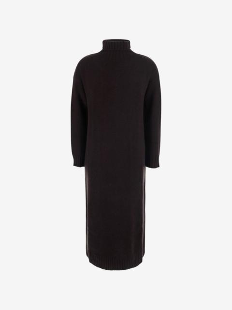 Max Mara Fragore roll-neck knitted midi dress