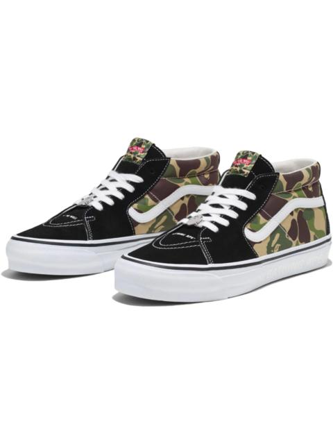 Vans LX Sk8-Mid Bape ABC Camo Black Green