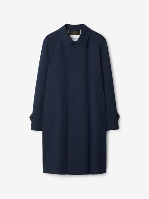 Burberry Long Gabardine Car Coat