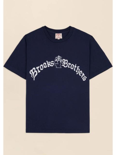 Brooks Brothers Brooks Brothers x Brain Dead Cotton Vintage-Inspired Emblem T-Shirt