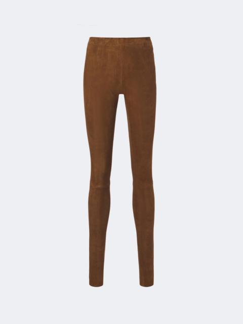STOULS Carolyn suede leggings
