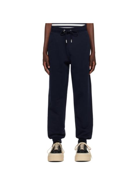 AMI Paris Navy Ami de Cœur Lounge Pants