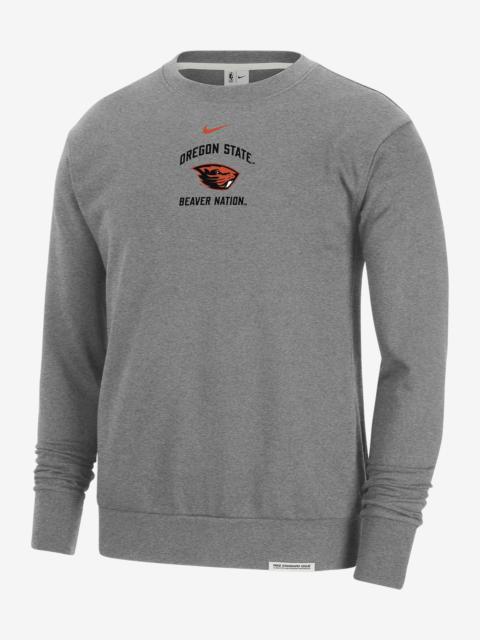 Oregon State Standard Issue Nike Men's College Fleece Crew-Neck Sweatshirt